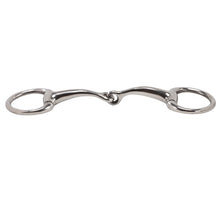 Load image into Gallery viewer, Curved Small Eggbutt - Snaffle Bit - COB - 12.5 cm
