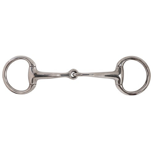 Curved Small Eggbutt - Snaffle Bit - COB - 12.5 cm