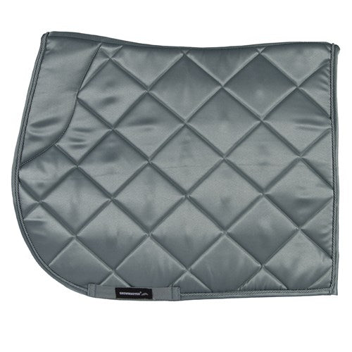 saddlecloth Satin GP high wither - Sage Green - full
