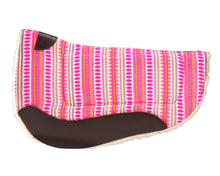 Load image into Gallery viewer, Fort Worth Barrel Contoured Saddle Pad - ASSORTED COLORS - 28 inch x 34 inch
