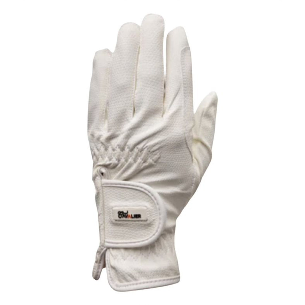 Gloves - White - Cavalier Bently - large