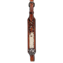 Load image into Gallery viewer, Longhorn Bridle - Cowhide Inlay - Fort Worth - Brown - One Size
