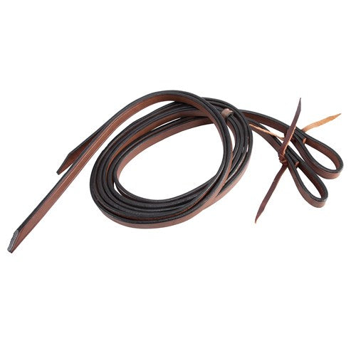 Split Reins with Water Lops - Brown 5/8