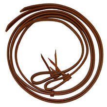 Load image into Gallery viewer, Fort Worth Split Reins with Water Loops 5/8&quot; x 7&#39; -TAN

