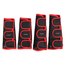 Load image into Gallery viewer, Xtreme Travel Boots -Set of 4 Black / Red - ASSORTED SIZES
