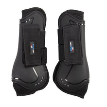 Load image into Gallery viewer, 3D Mesh Tendon Boots - Black - MEDIUM
