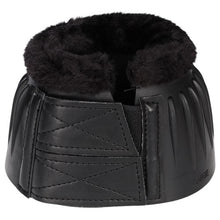 Load image into Gallery viewer, Ribbed Bell Boots with Fleece- BLACK - LARGE
