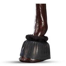 Load image into Gallery viewer, Ribbed Bell Boots with Fleece- BLACK - LARGE
