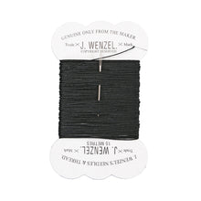 Load image into Gallery viewer, plaiting thread - J Wenzel - BLACK &amp; BROWN - 15 Metres
