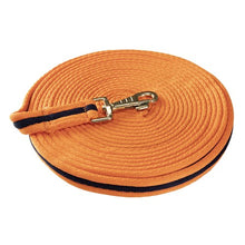 Load image into Gallery viewer, Lunge Lead - Soft Tubular Web  - ASSORTED COLORS - 8 metres
