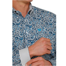 Load image into Gallery viewer, Cinch Shirt - MTW1105401- Blue - X SMALL
