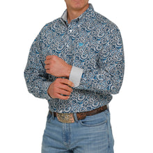 Load image into Gallery viewer, Cinch Shirt - MTW1105401- Blue - X SMALL
