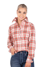 Load image into Gallery viewer, H &amp; H Raspberry Collared Ranch Range Arena Shirt - 14
