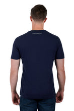 Load image into Gallery viewer, Parade - Mens Short Sleeve Tee - Pure Western - Navy - Small
