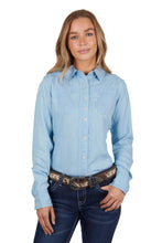 Load image into Gallery viewer, Pure Western - Shelby Long Sleeve Shirt - BLUE
