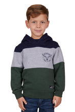 Load image into Gallery viewer, Hopkins Hoodie - BOYS - Pure Western - NAVY/GREEN
