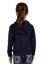 Load image into Gallery viewer, Brandy Hoodie - GIRLS - Pure Western - NAVY
