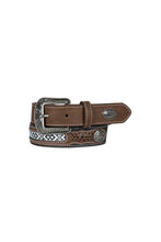 Load image into Gallery viewer, Pure Western - KIDS - Clayton Belt - Tan/Black - ASSORETED SIZES
