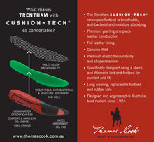 Load image into Gallery viewer, Trentham Womans Cushion Tech Boots - Thomas Cook - CHESTNUT
