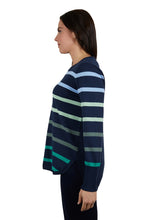 Load image into Gallery viewer, Indigo Womens Jumper- Thomas Cook - NAVY/GREEN
