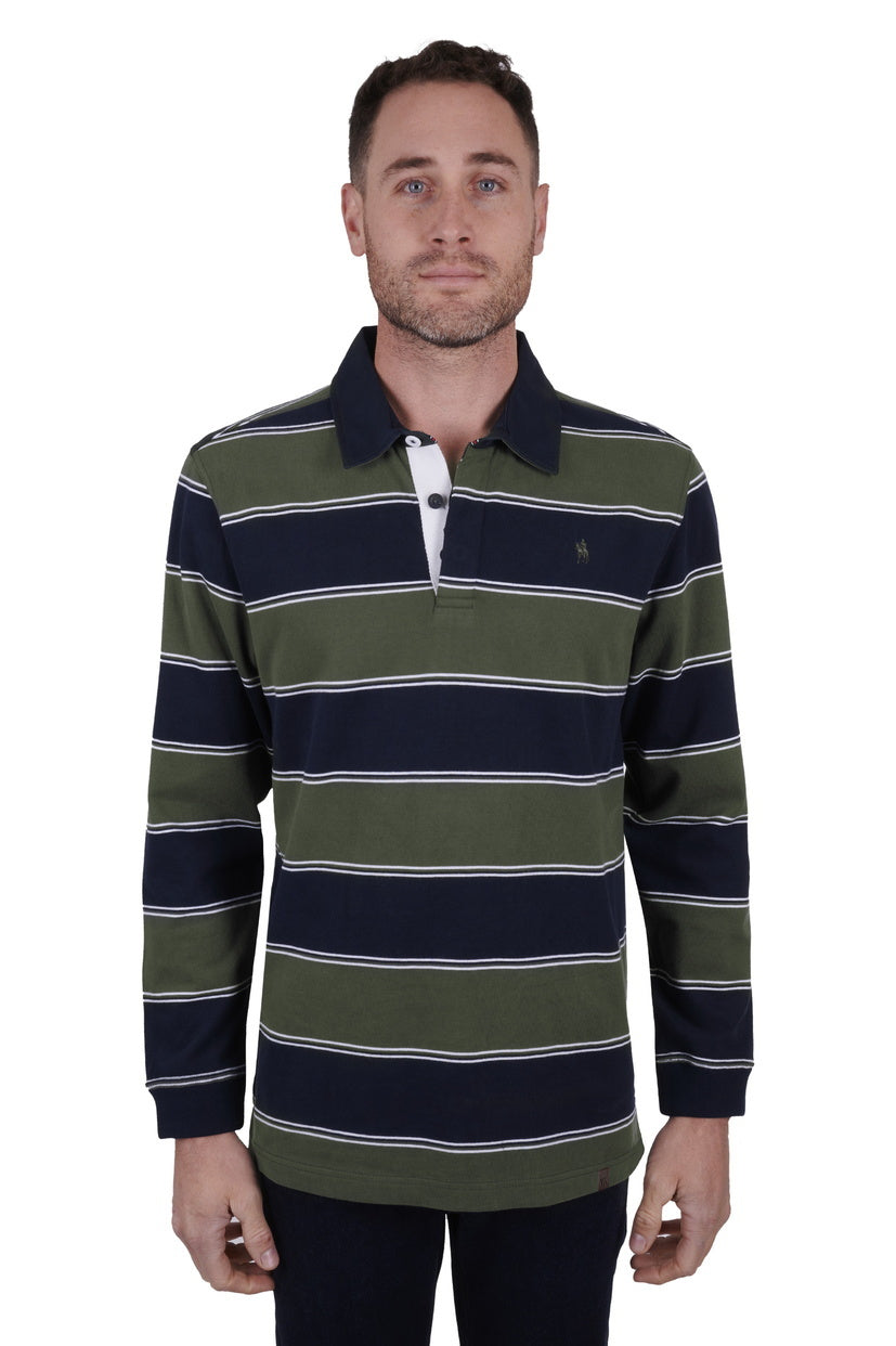 National Rugby Mens - Thomas Cook - Navy/Green - WAS $ 139.95 NOW $ 83.97 - NO EXCHANGES OR REFUNDS ON SALE ITEMS