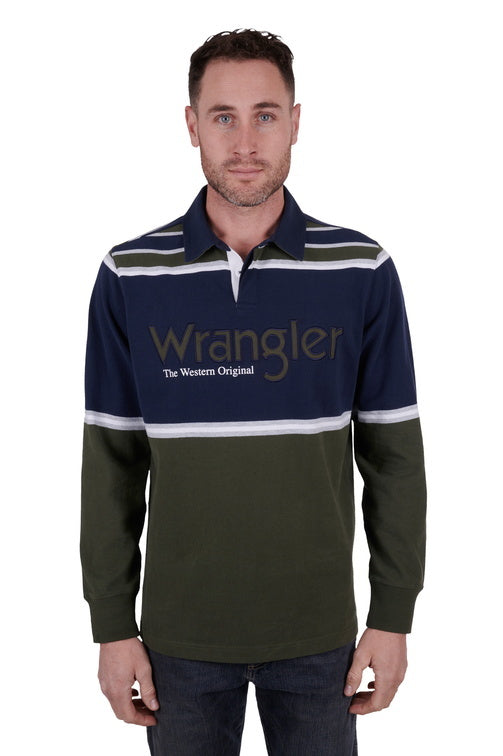 Rugby- Mens - Richard - Wrangler - Cypress/Navy - XX Large