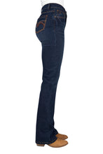 Load image into Gallery viewer, Pure Western - Womens Sam Hi Rise Bootcut Jeans - Midnight - ASSORTED SIZES
