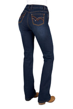 Load image into Gallery viewer, Pure Western - Womens Sam Hi Rise Bootcut Jeans - Midnight - ASSORTED SIZES
