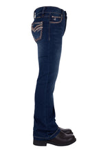 Load image into Gallery viewer, Pure Western - GIRLS - Emma Boot Cut Jean - Indigo - VARIOUS SIZES
