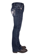 Load image into Gallery viewer, Pure Western Girls Bec Boot Cut Jeans - INDIGO
