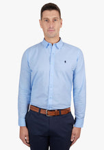 Load image into Gallery viewer, Thomas Cook - Mens Linen Taylored long Sleeve Shirt - LIGHT BLUE
