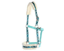Load image into Gallery viewer, Halter - Fleece Ponies -  Rancher - Aqua - PONY
