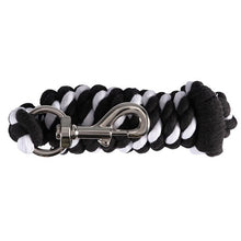 Load image into Gallery viewer, Lead Rope - Black/White - 7 foot
