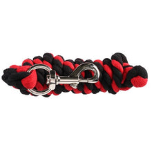 Load image into Gallery viewer, Lead Rope - Black/Red - 7 foot
