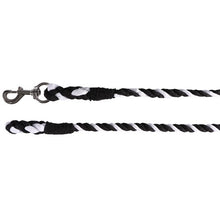 Load image into Gallery viewer, Lead Rope - Black/White - 7 foot
