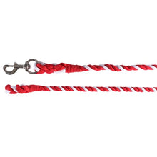 Load image into Gallery viewer, Lead Rope - Red &amp; White - 7 foot
