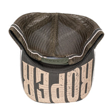 Load image into Gallery viewer, Roper Trucker Cap - Branded - Forest / Stone - One size
