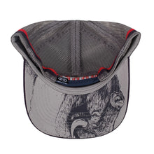 Load image into Gallery viewer, Roper Trucker Cap - Aztec Bison Grey
