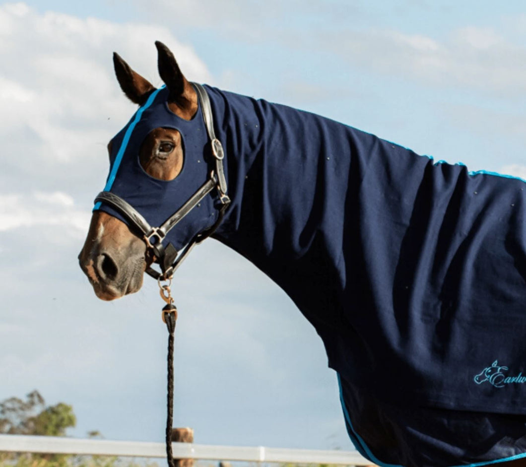 Hood - ZIP - Earlwood - NAVY/ELECTRIC BLUE