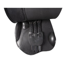 Load image into Gallery viewer, Jeremy &amp; Lord Leather GP Saddle  with Adjustable Gullet - Black- 16"/40cm

