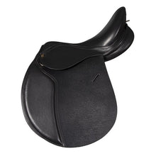 Load image into Gallery viewer, Jeremy &amp; Lord Leather GP Saddle  with Adjustable Gullet - Black- 16"/40cm

