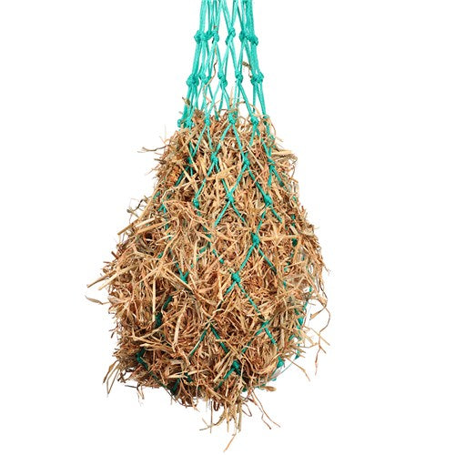 Hay Net  - Heavy Duty Plastic - TURQUOISE- MEDIUM