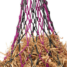 Load image into Gallery viewer, Slow Feed - Poly Haynet - Black/Pink - Pink/Black - Black Turquoise- Large 45 inch
