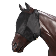 Load image into Gallery viewer, Fly Mask - Black Mesh - Horsemaster - Cob
