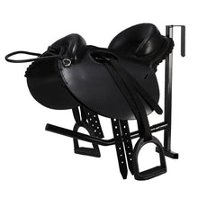 Load image into Gallery viewer, Collaspsible Double Saddle  Rack - BLACK
