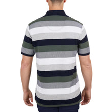 Load image into Gallery viewer, Thomas Cook Mens Zak Short Sleeve Polo- Green/Navy - Medium
