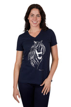 Load image into Gallery viewer, Thomas Cook - Womans Willow Short Sleeve Tee - NAVY
