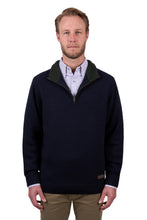 Load image into Gallery viewer, Thomas Cook - Mens Mason 1/4 Zip Jumper - NAVY

