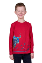 Load image into Gallery viewer, Thomas Cook - Charge - Boys Long Sleeve Tee - RED
