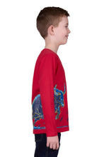 Load image into Gallery viewer, Thomas Cook - Charge - Boys Long Sleeve Tee - RED
